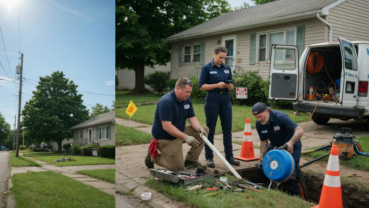 Sewer Line Repair in Columbia Cross Roads, PA near me